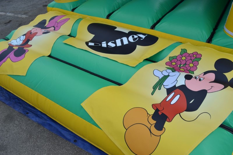 bounce house velcro banners